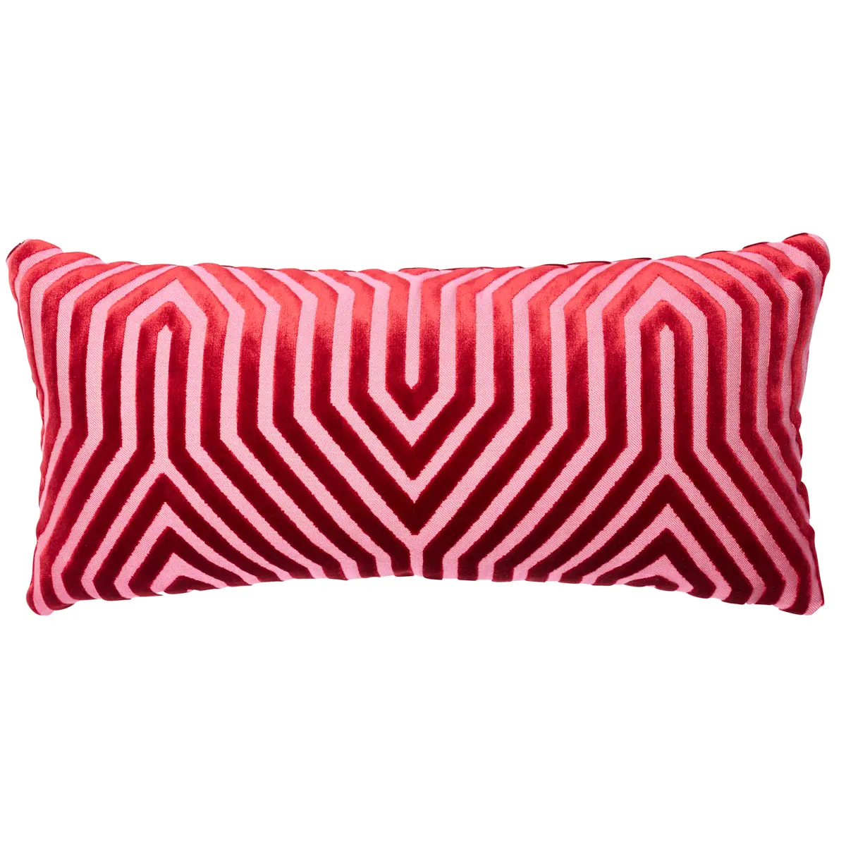 Vanderbilt Velvet Pillow_ FUCHSIA