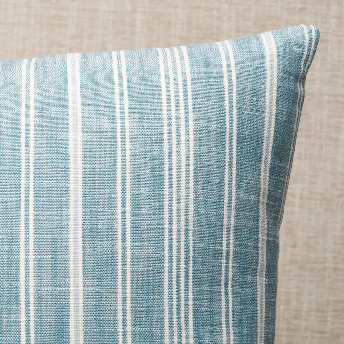 Lucy Stripe Pillow_ INDIGO
