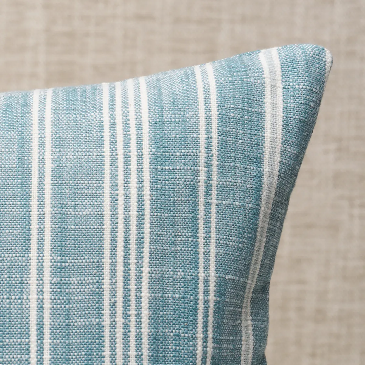 Lucy Stripe Pillow_ INDIGO