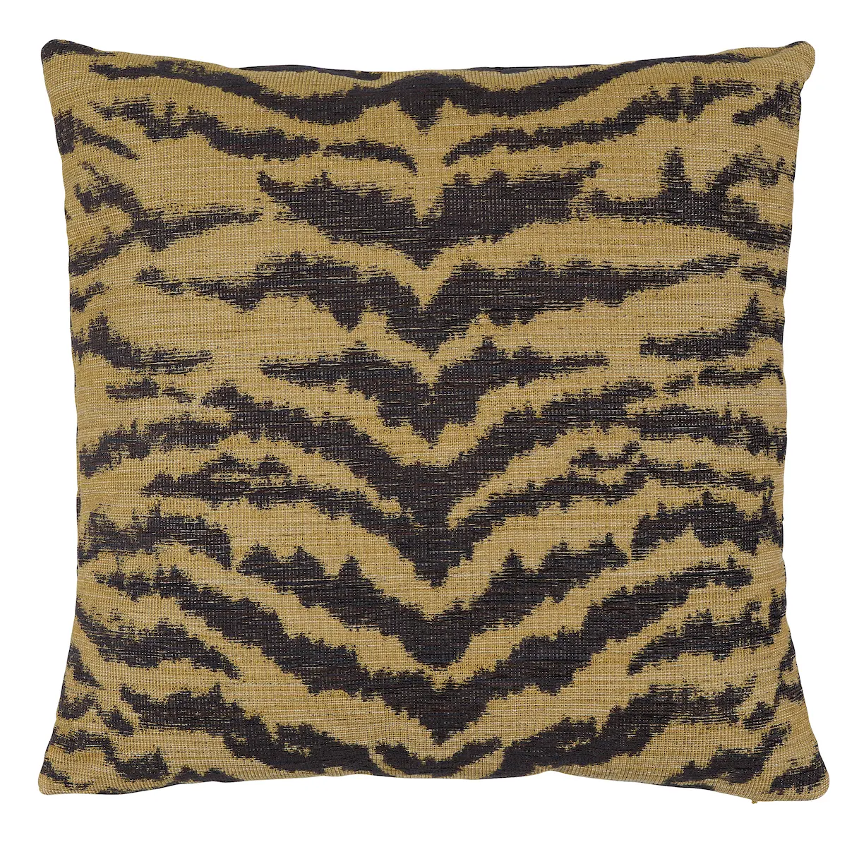Shivalik Hills Tiger Pillow_ GOLD