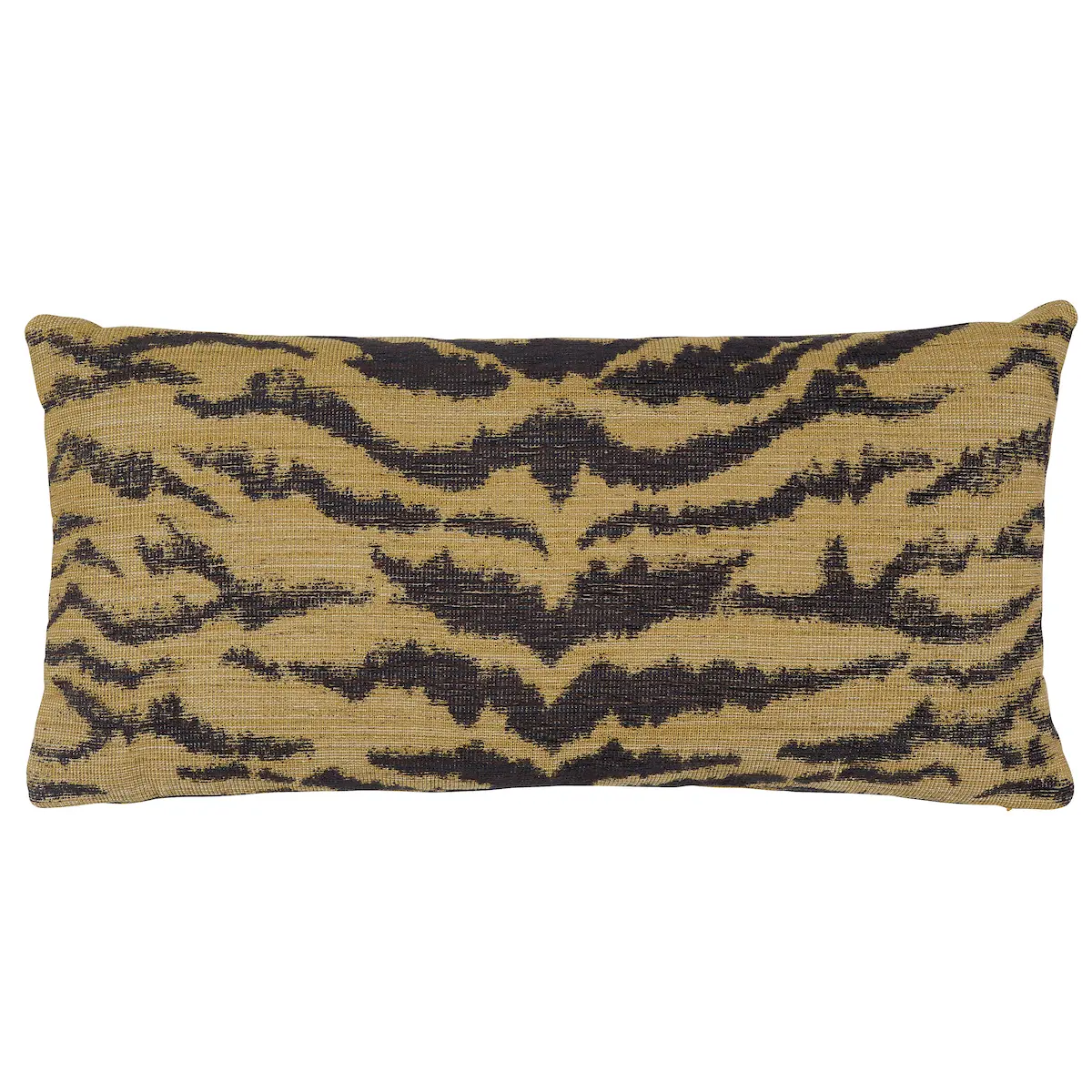 Shivalik Hills Tiger Pillow_ GOLD