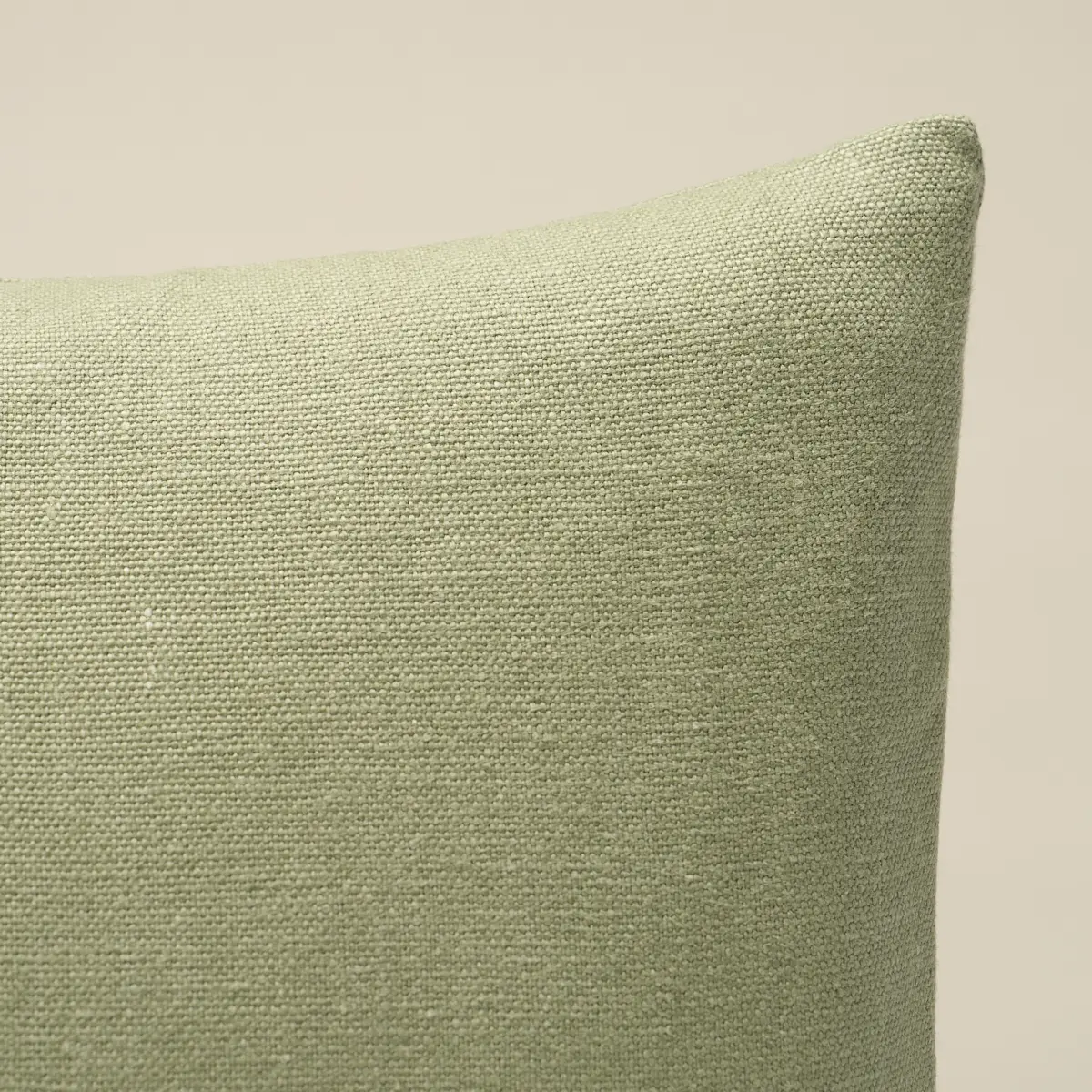 Jumi Stonewashed Linen Pillow_ SAGE