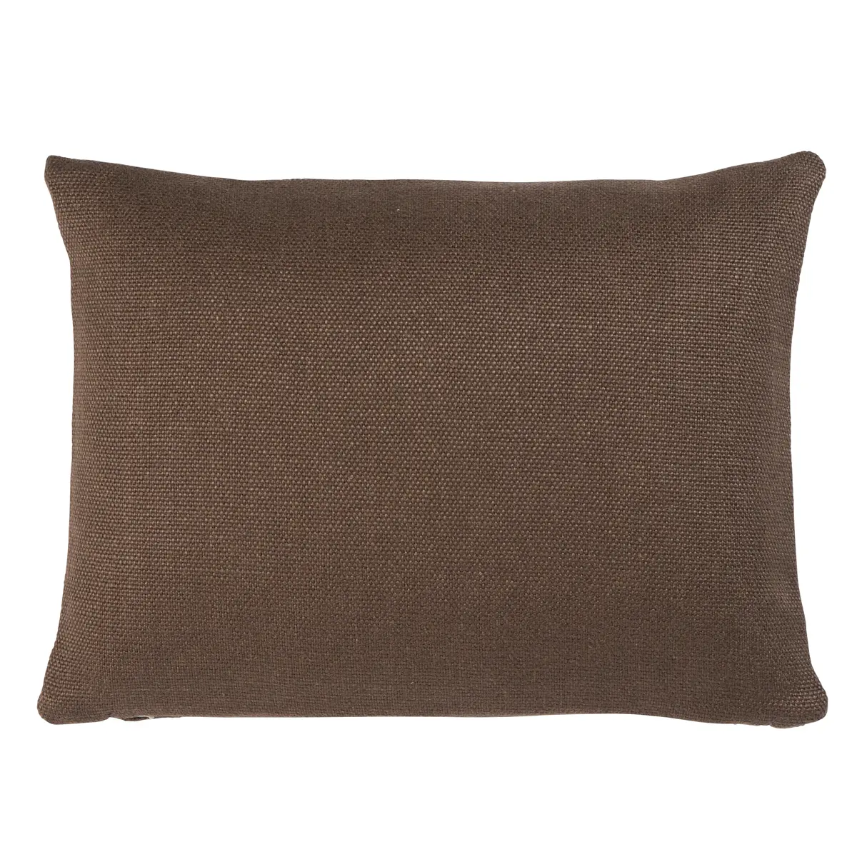 Franc Linen Pillow_ CHOCOLATE