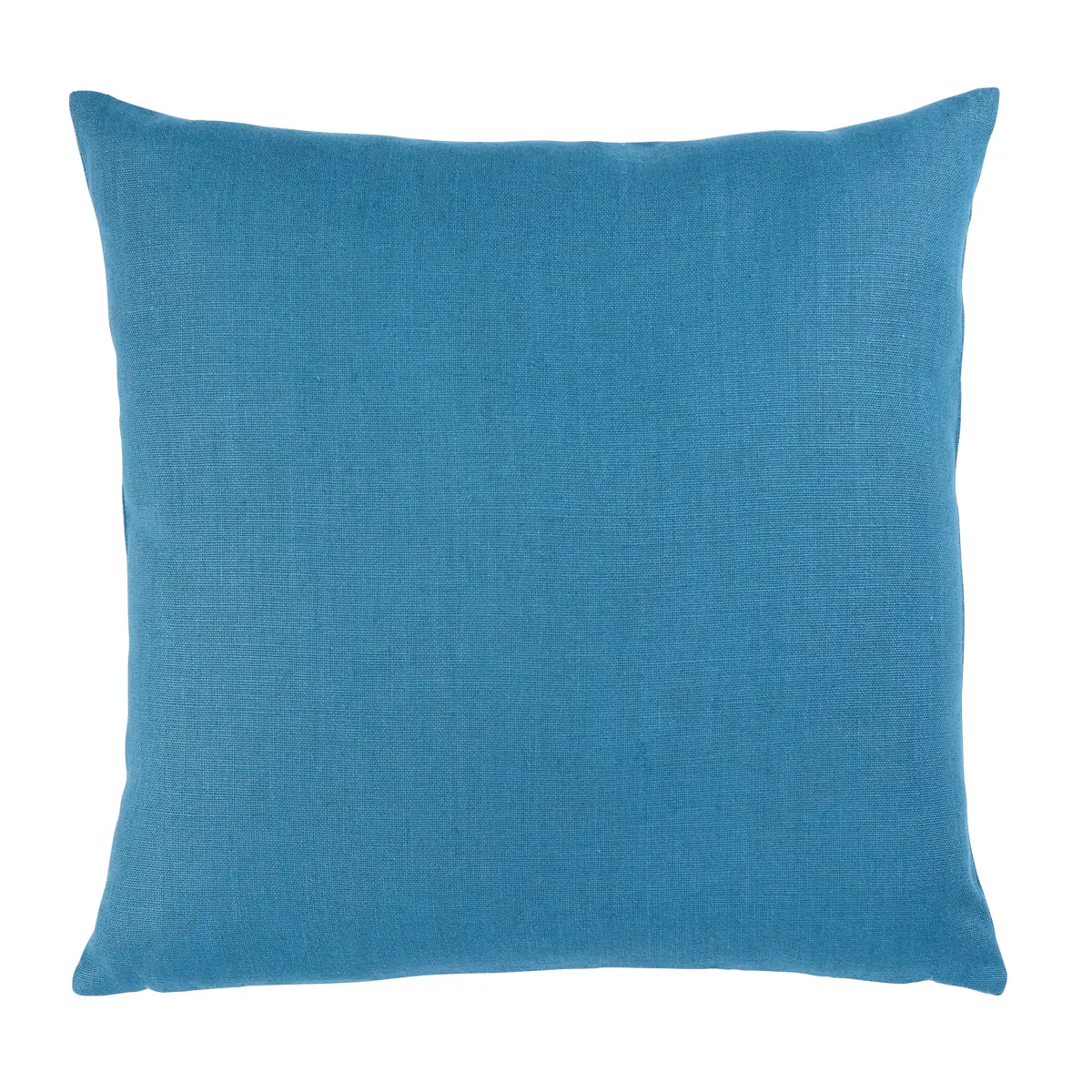 Leo Glazed Linen Pillow_ PEACOCK