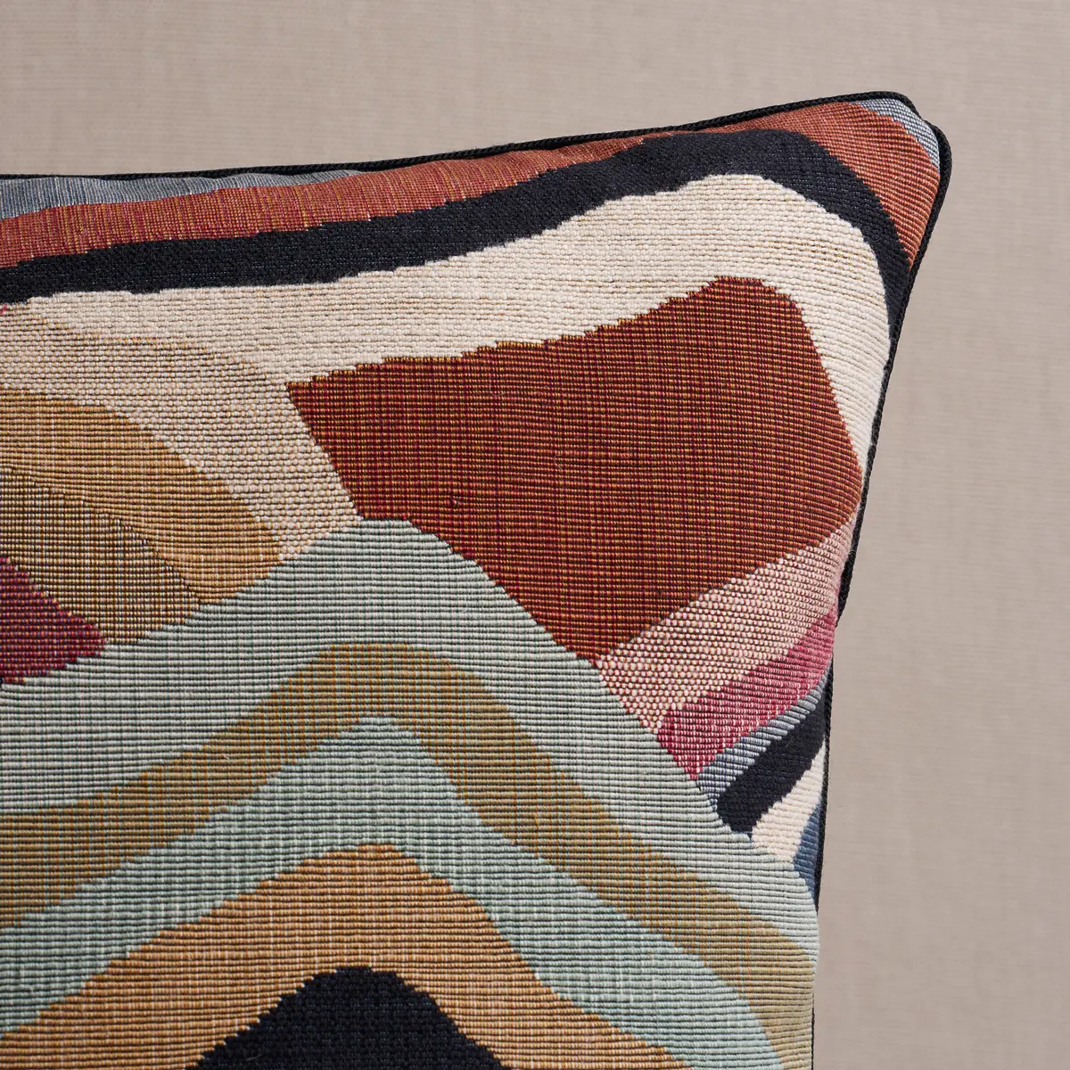 Avala Hills Pillow_ EARTHY MULTI