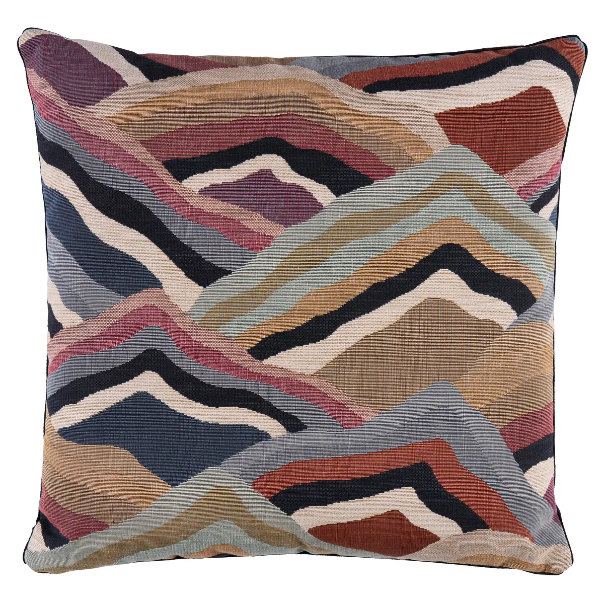 Avala Hills Pillow_ EARTHY MULTI