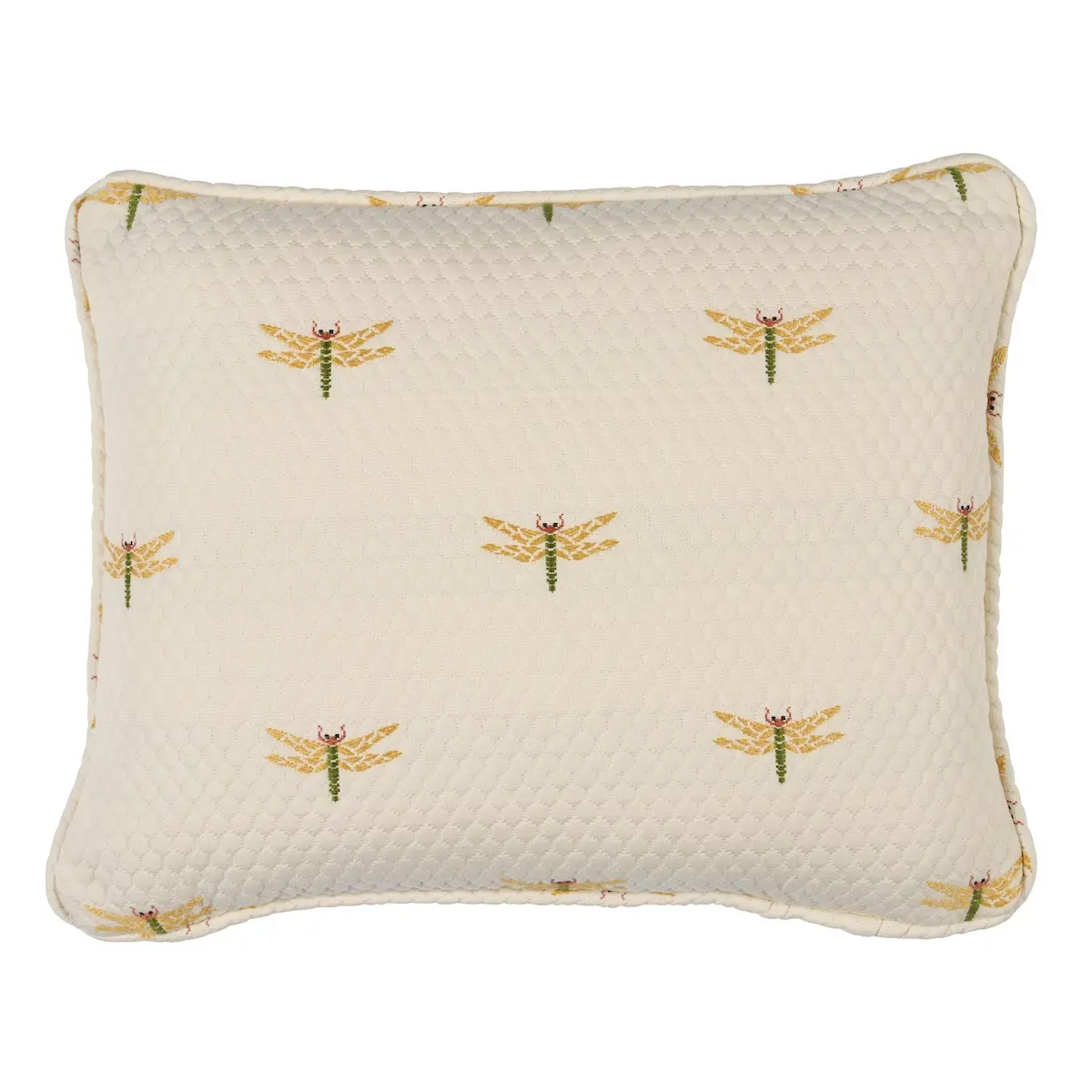 Dragonflies Pillow_ OCHRE