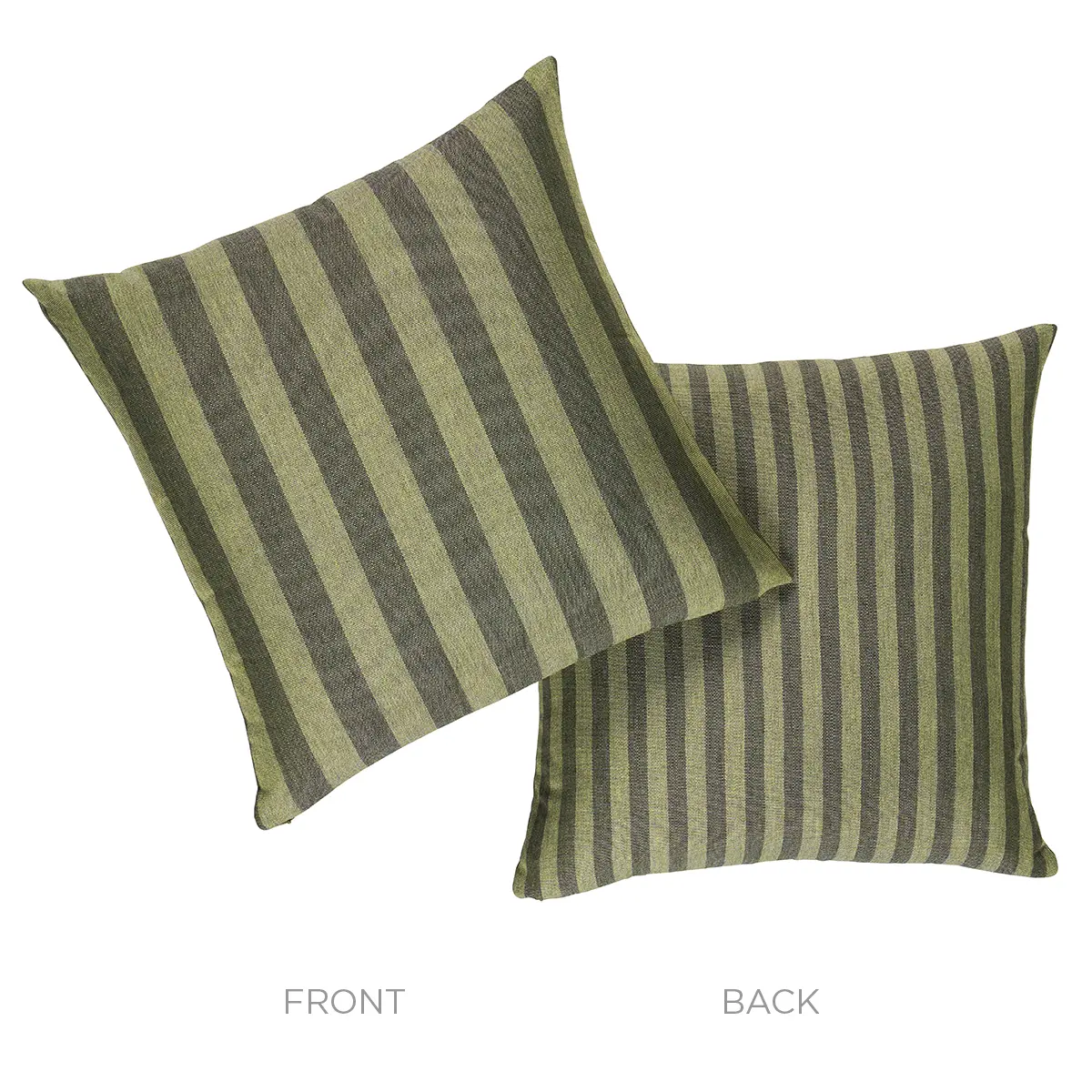 Hanson I/O Stripe Pillow_ GREEN