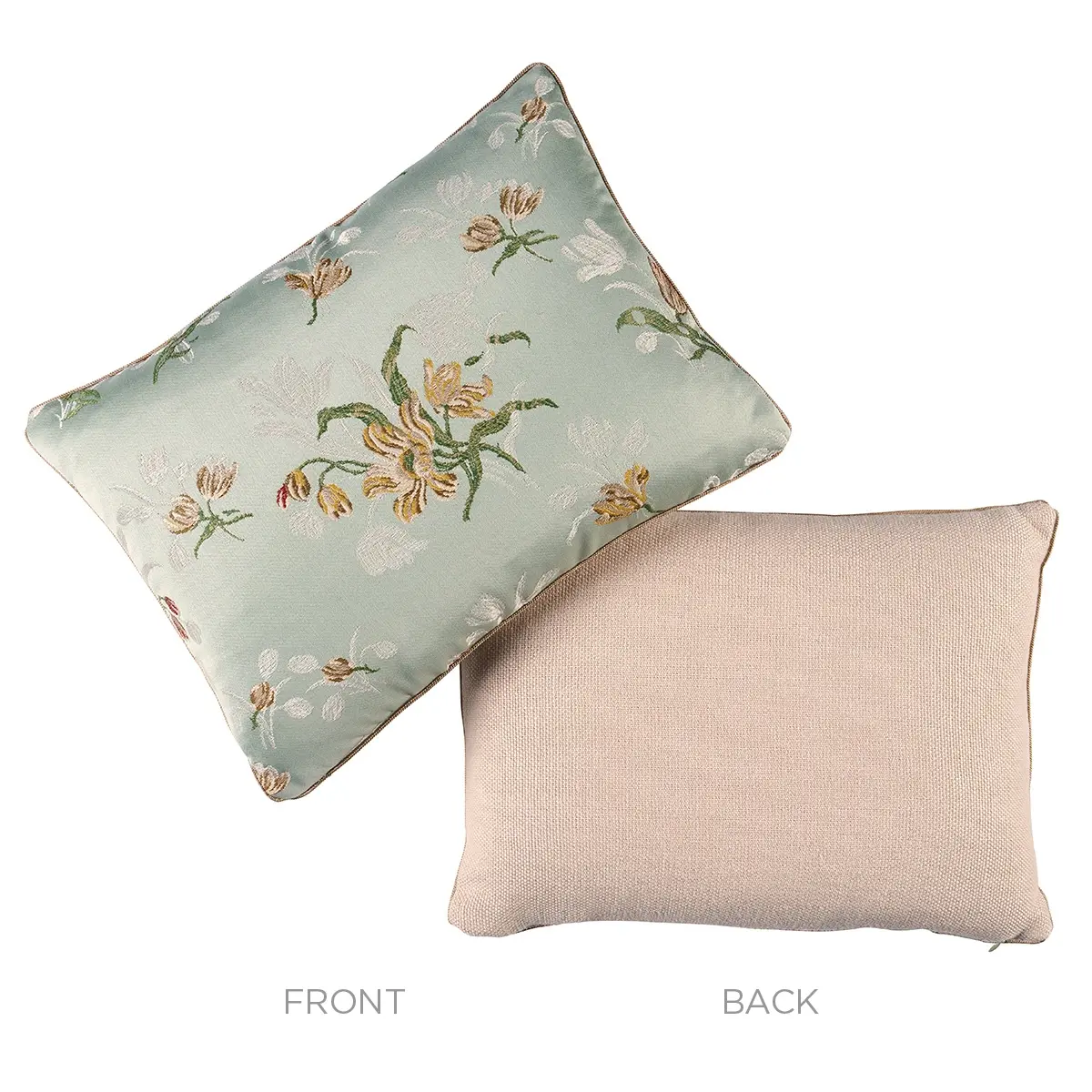 Spitalfields Bouquet Pillow_ ROBIN'S EGG
