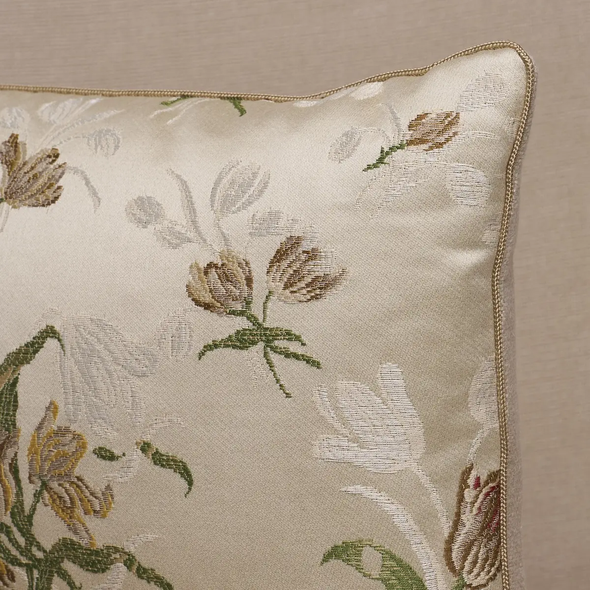 Spitalfields Bouquet Pillow_ ALABASTER