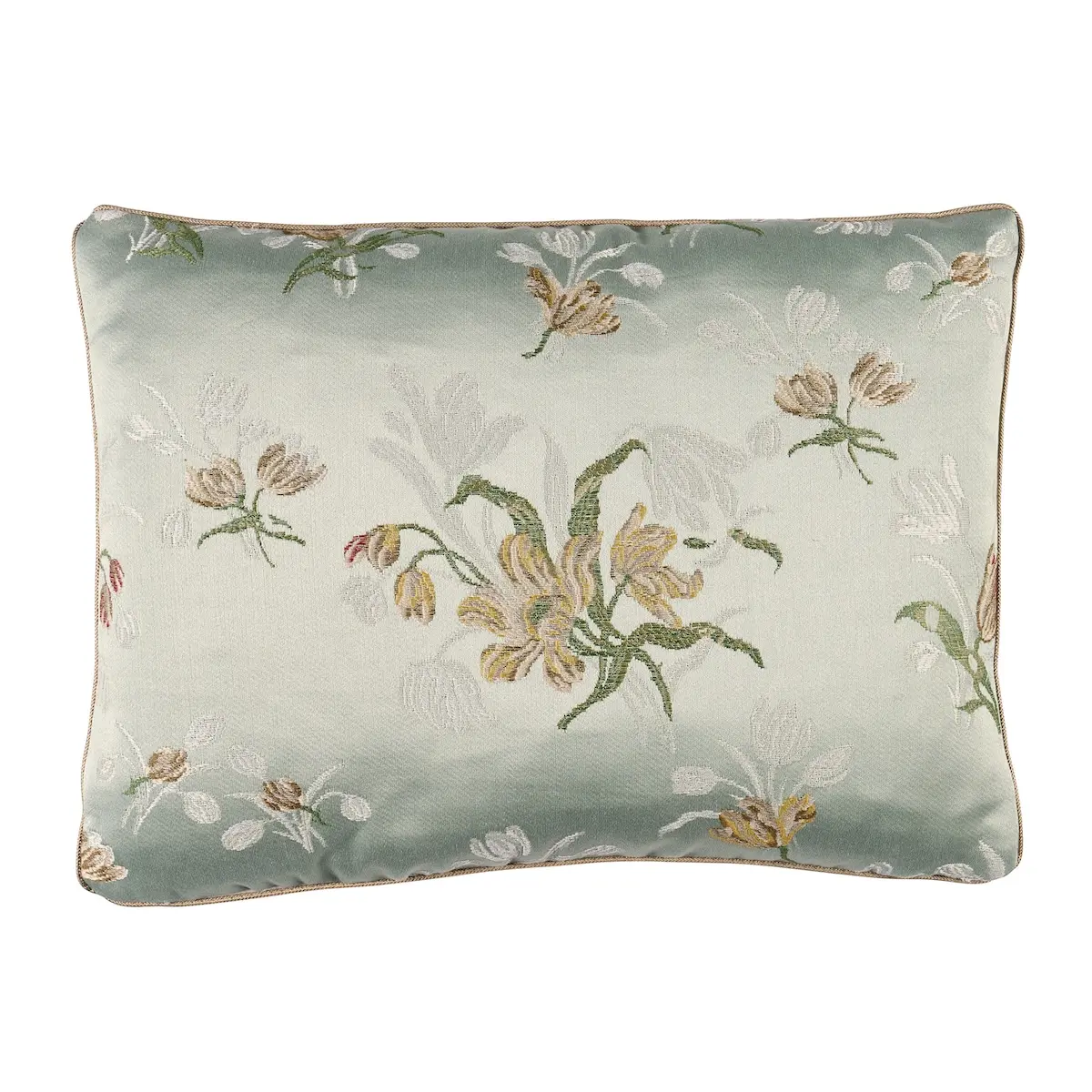 Spitalfields Bouquet Pillow_ ROBIN'S EGG