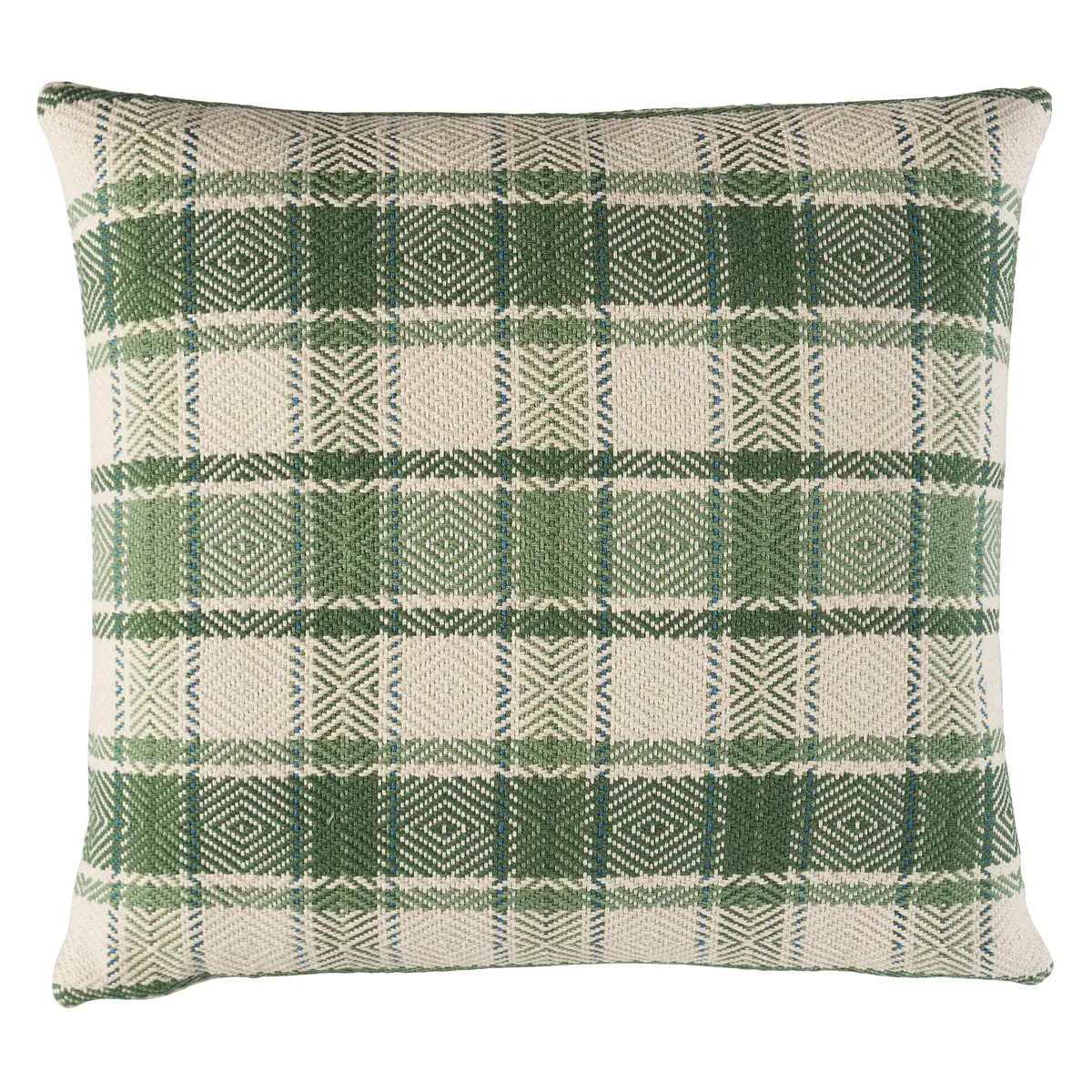 Heidi Plaid Pillow_ LEAF