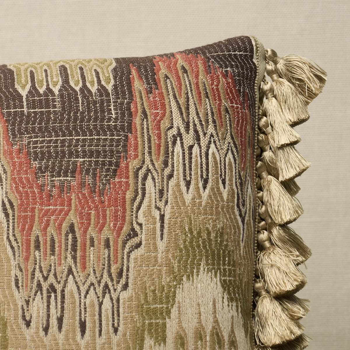 Elio Flamestitch Pillow_ RUBY