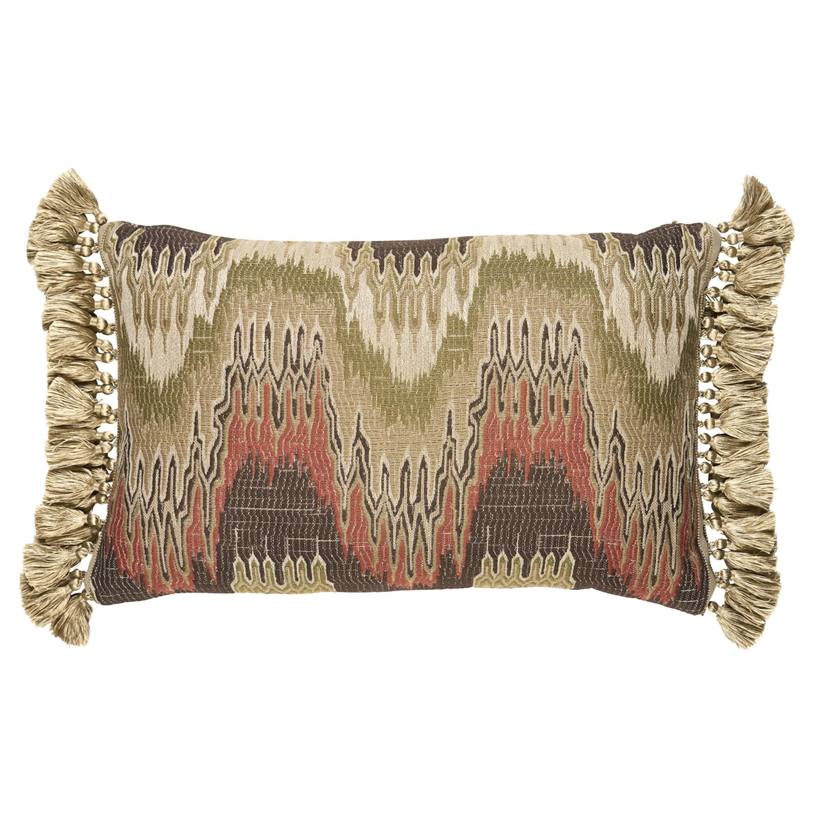 Elio Flamestitch Pillow_ RUBY
