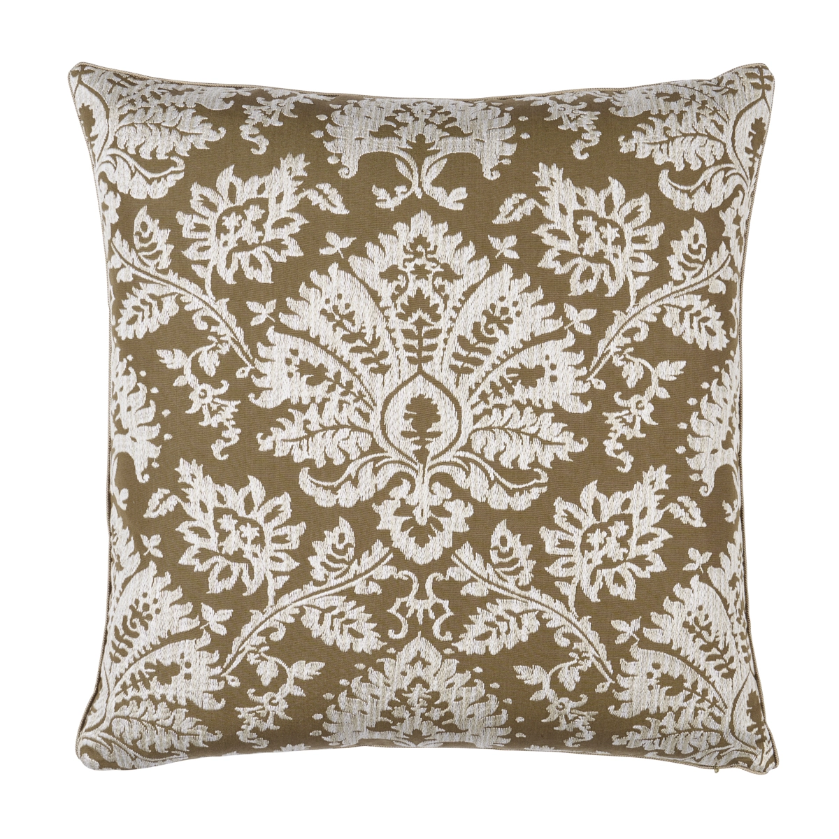Gianna Embroidery Pillow_ CARAMEL