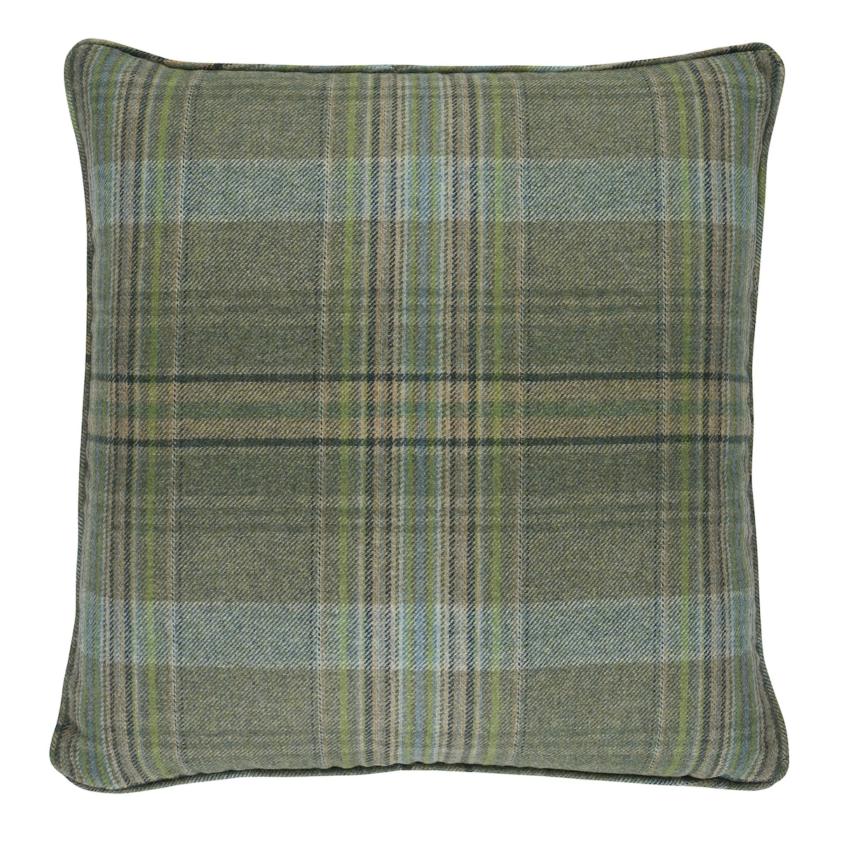 Campbell Plaid Pillow_ FOREST