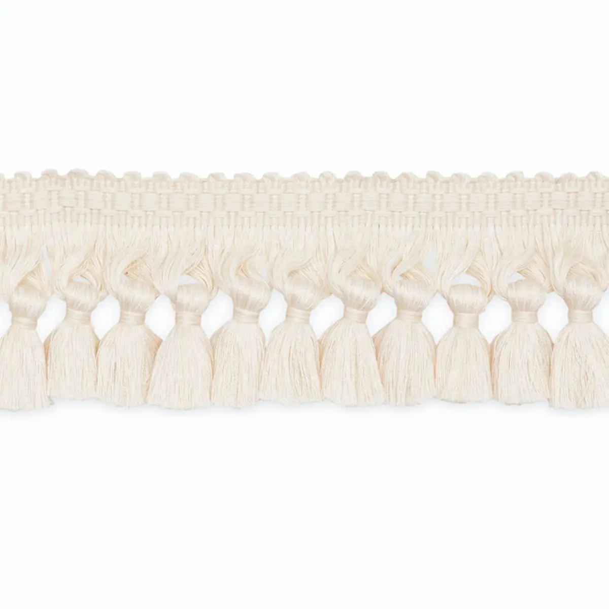NINA TASSEL FRINGE 2-1/4"_ NATURAL - 2.25"