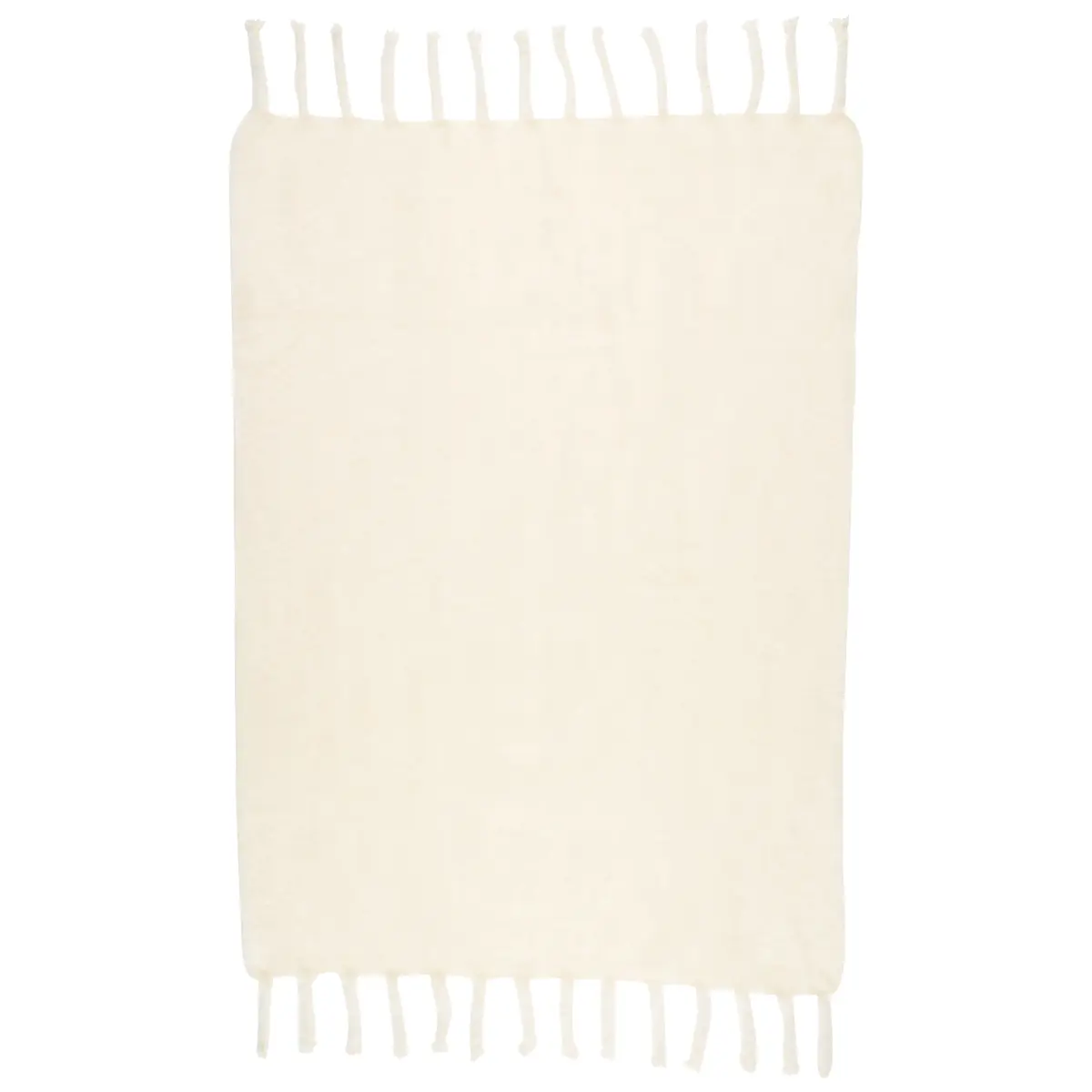 Rauma Mohair Throw_ IVORY