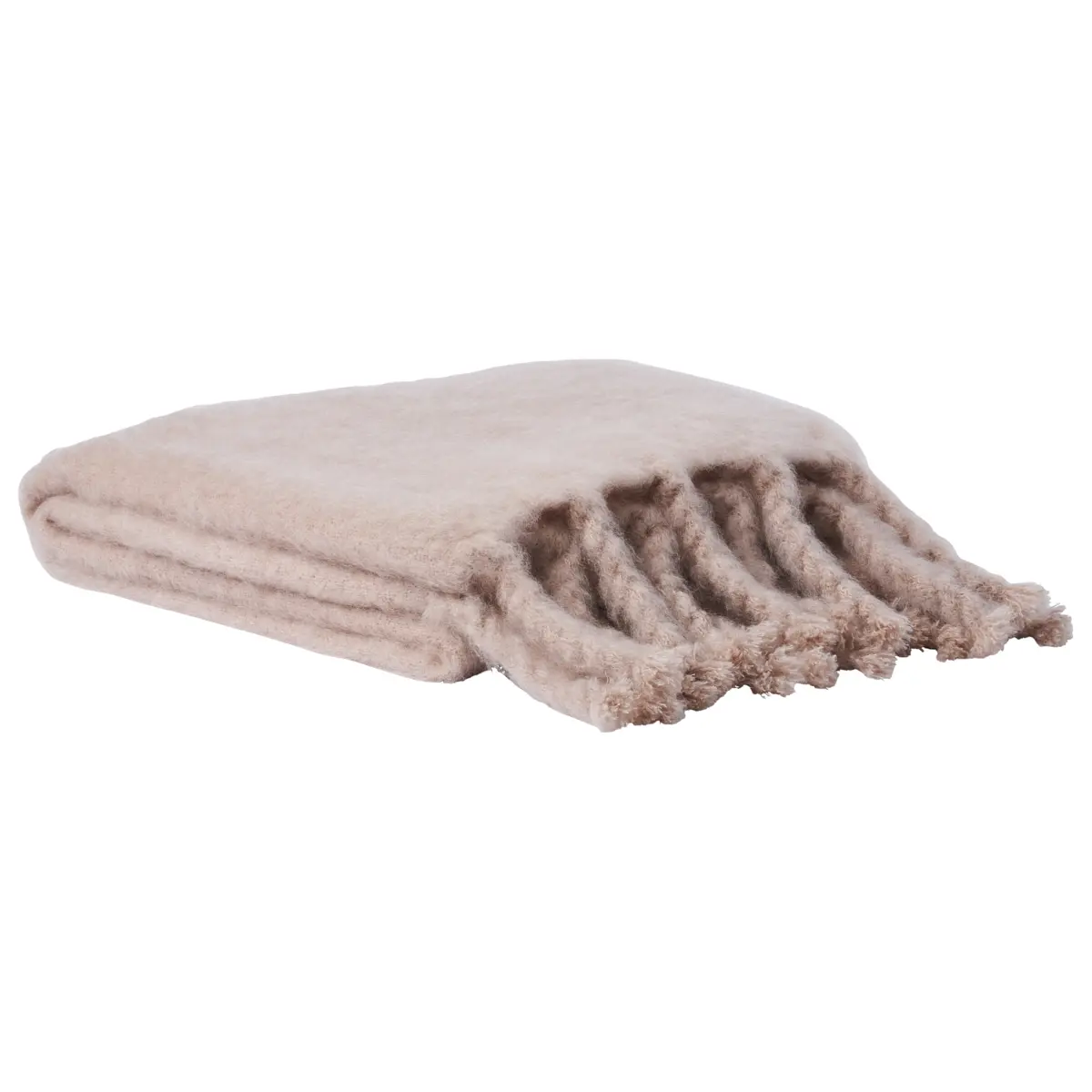 Rauma Mohair Throw_ SAND