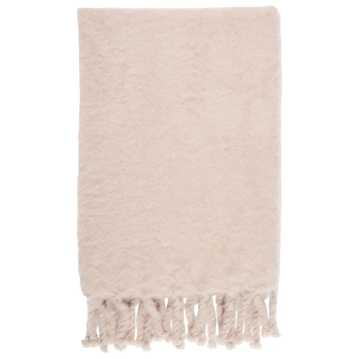 Rauma Mohair Throw_ SAND