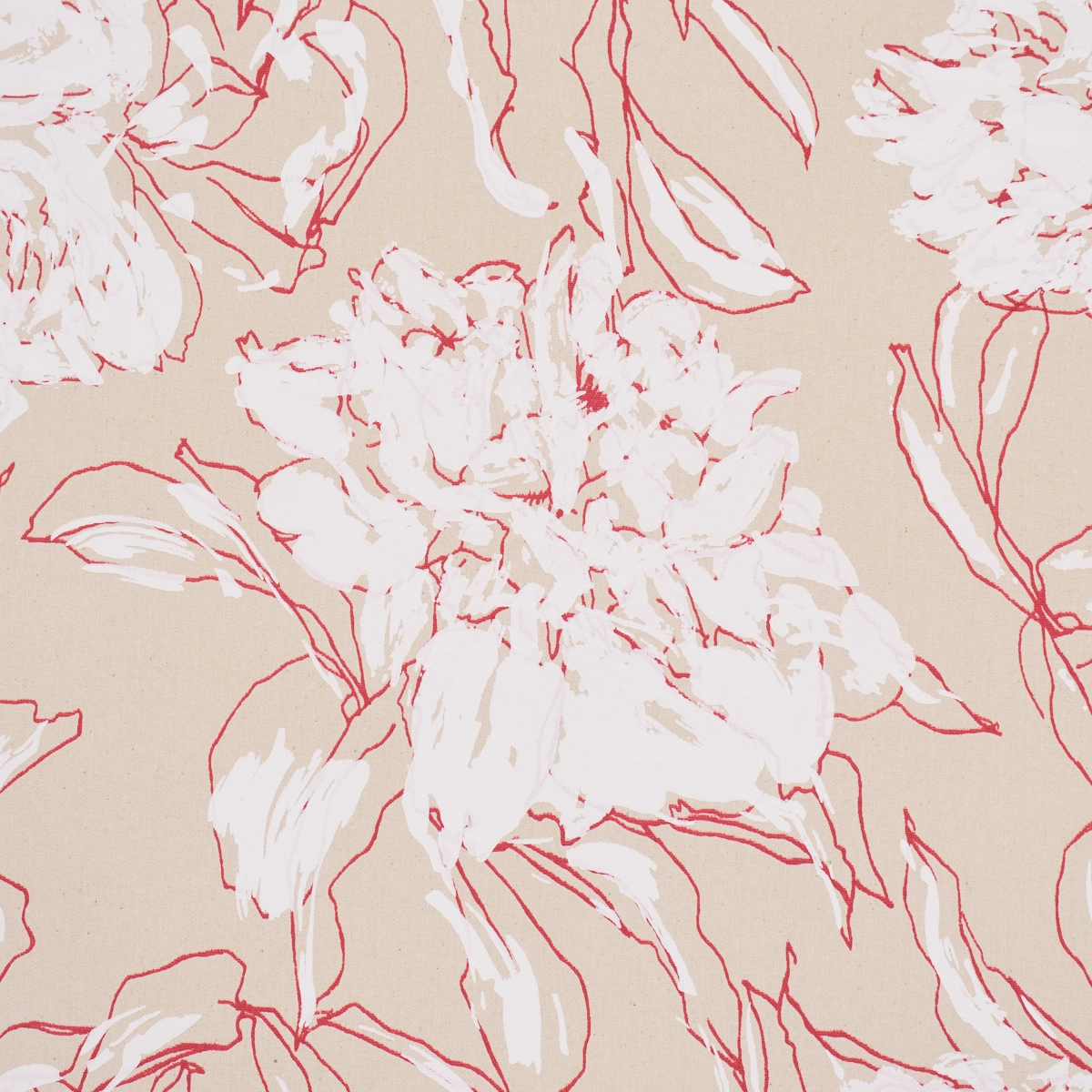 Peony Silhouette_ RED