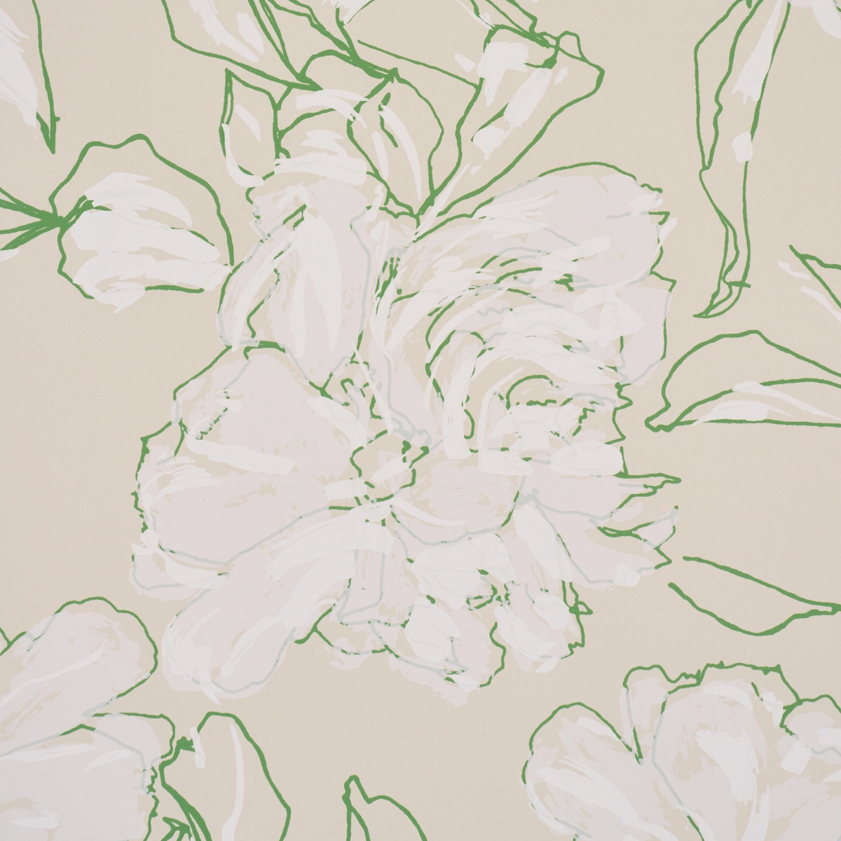 PEONY SILHOUETTE_ LEAF