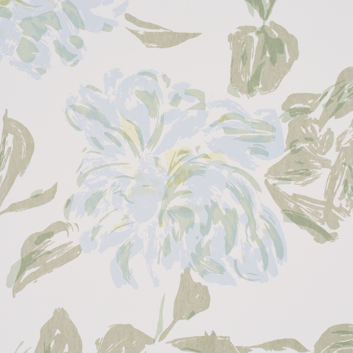 PEONY_ GREEN & SOFT BLUE