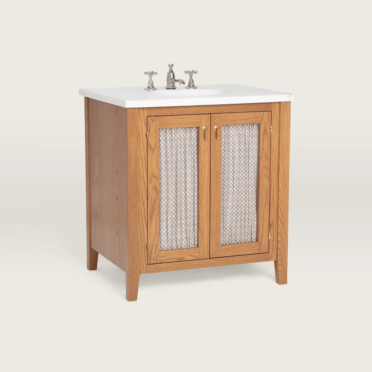 Anna Vanity with Curtain_ WINDSOR OAK