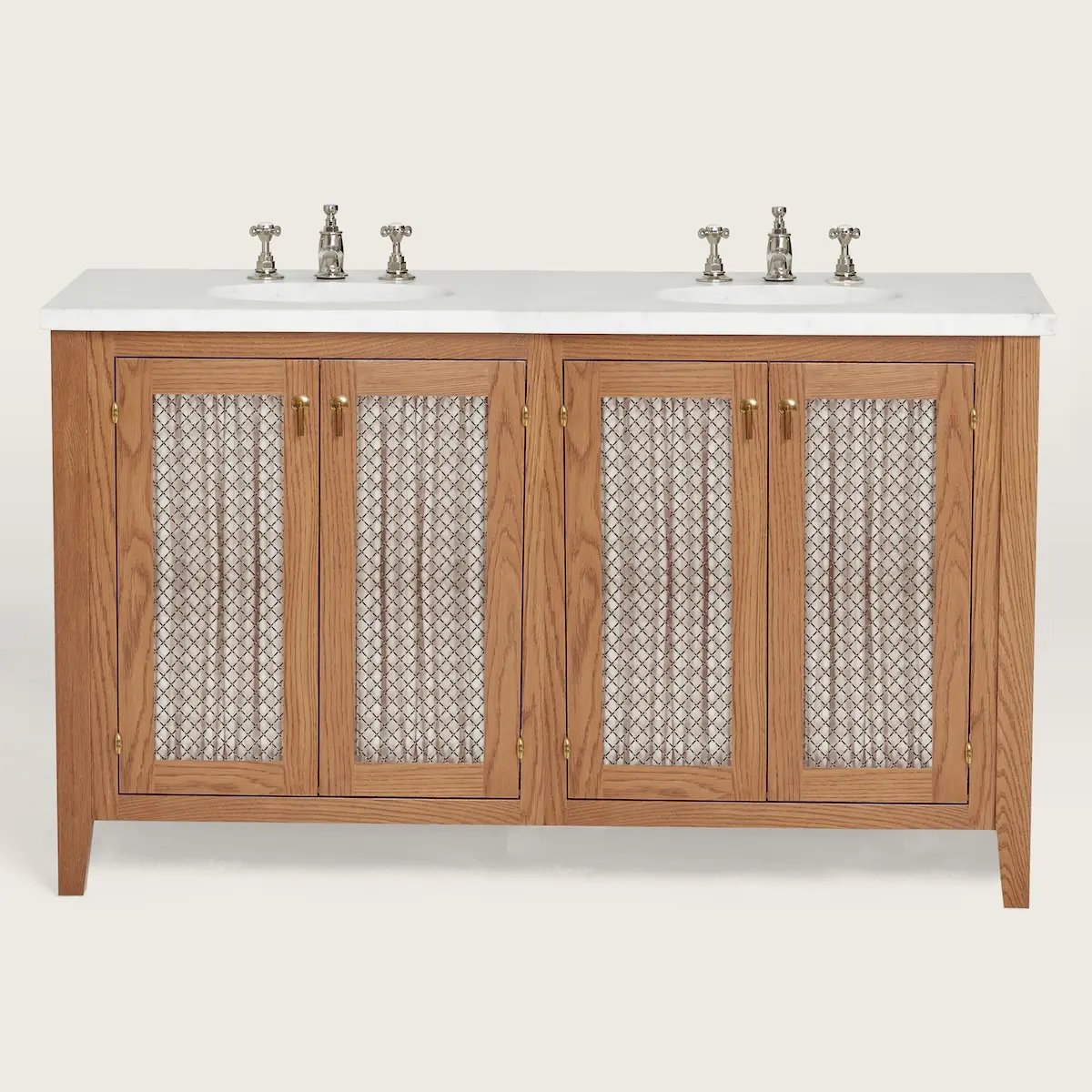 Anna Vanity with Curtain_ WINDSOR OAK