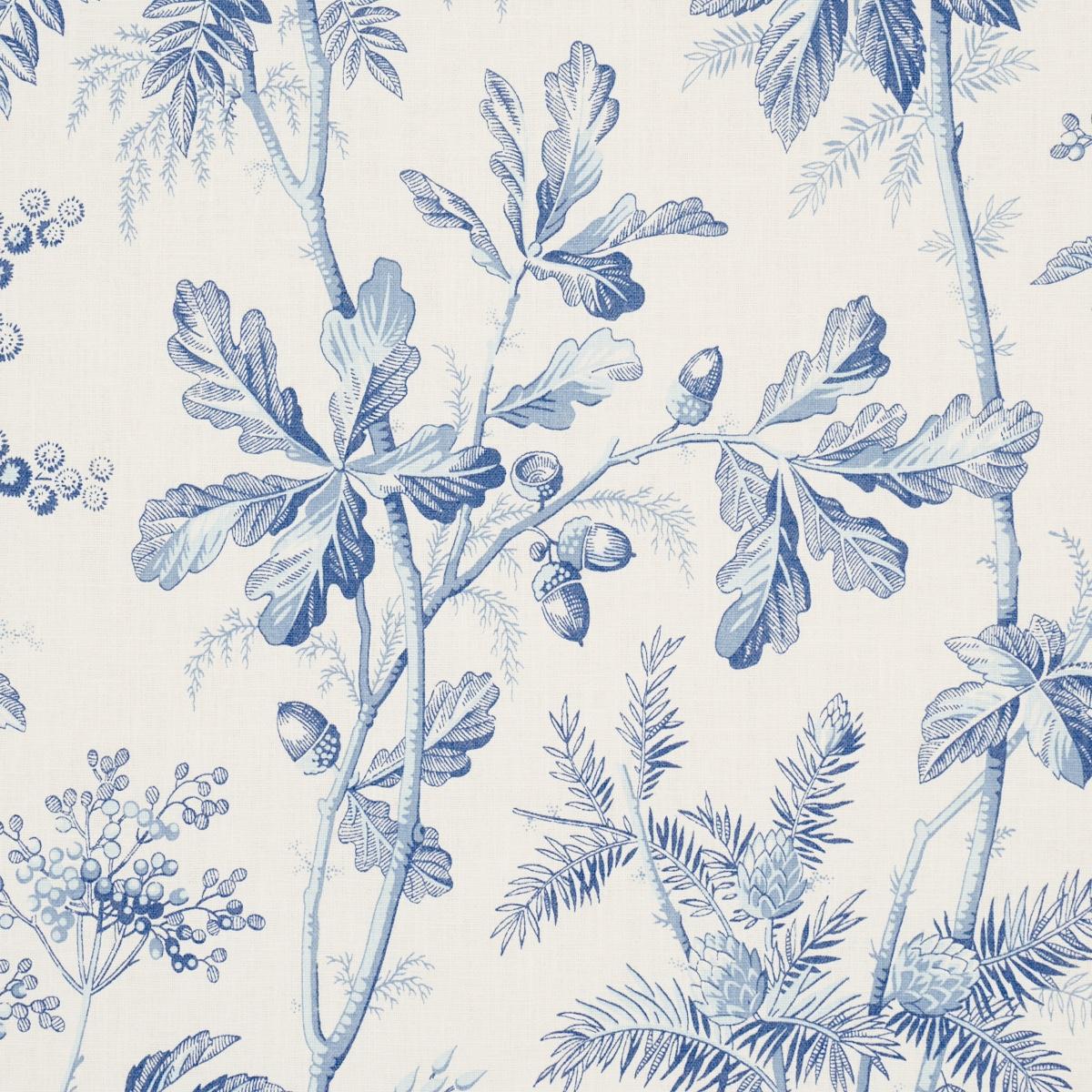 Brantwood Vine - Porcelain Fabrics | Schumacher