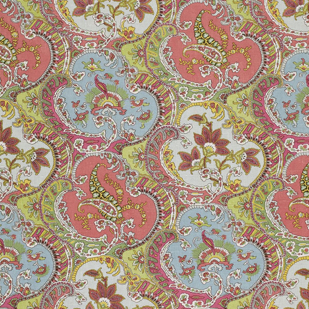 Pickfair Paisley - Multi Fabrics | Schumacher