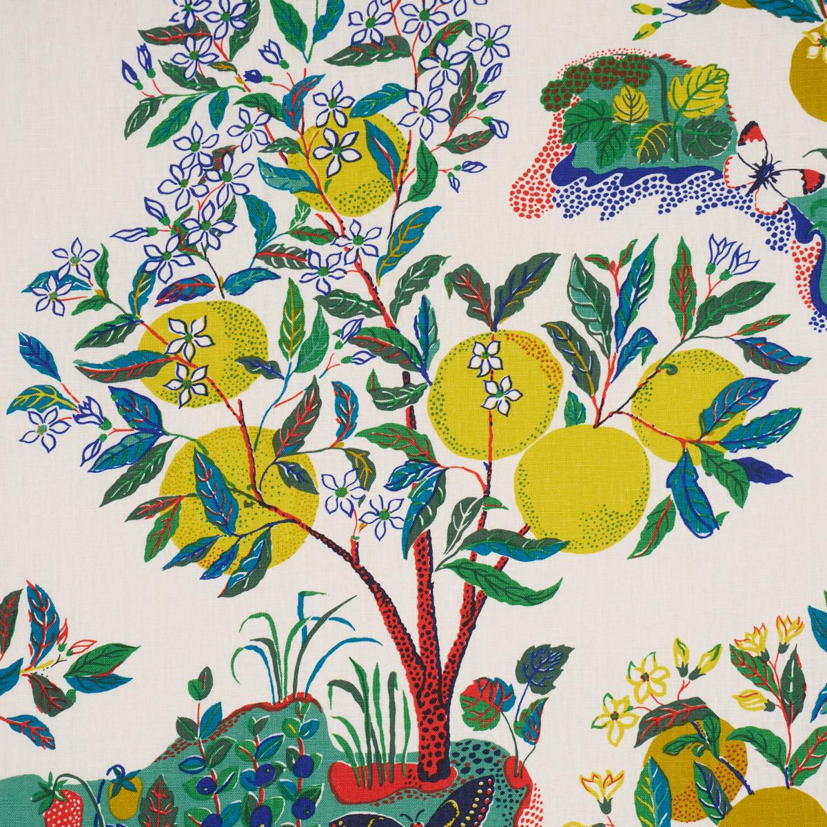Citrus Garden - Primary Fabrics | Schumacher