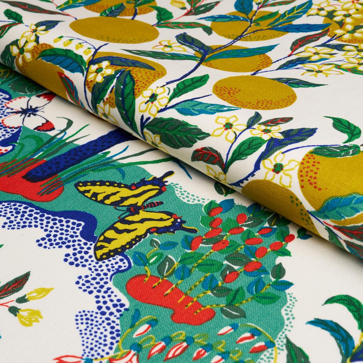 Citrus Garden - Primary Fabrics | Schumacher