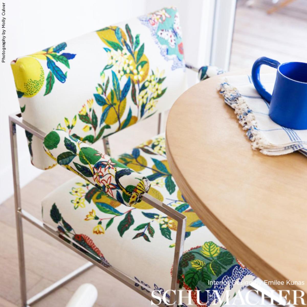 Citrus Garden - Primary Fabrics | Schumacher