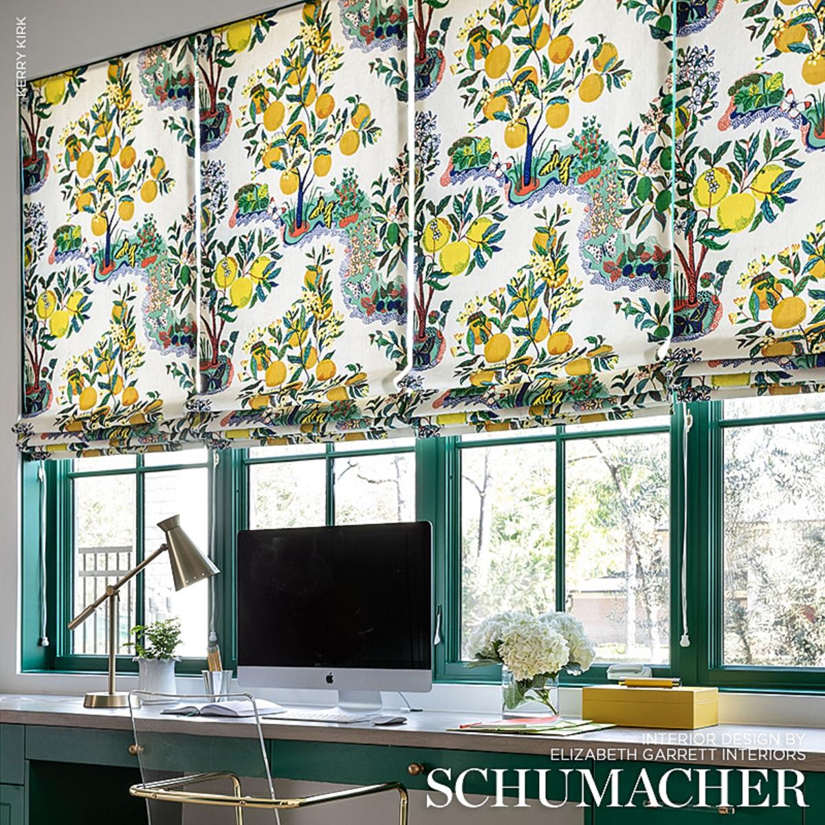 Citrus Garden - Primary Fabrics | Schumacher