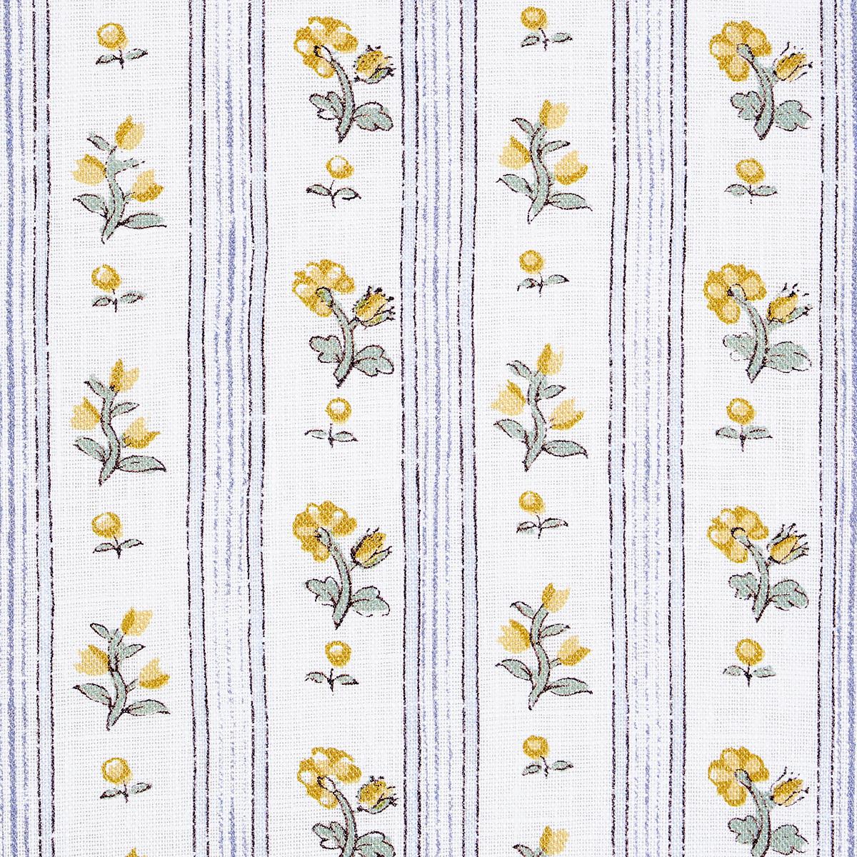 Cabanon Stripe - Jaune Fabrics | Schumacher