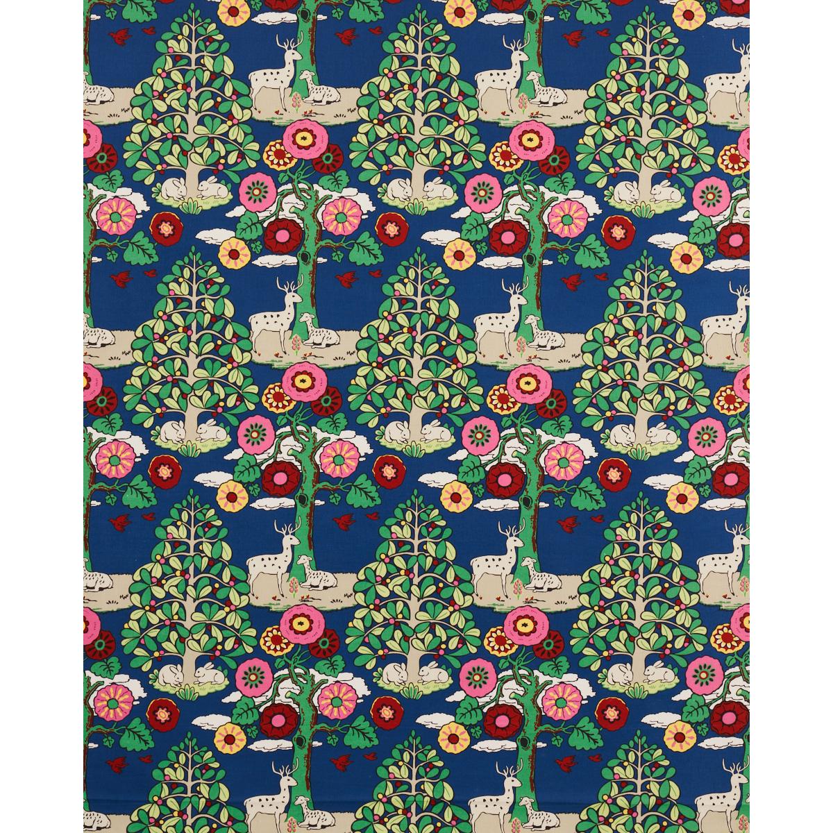 Fantasy Forest - Blue & Multi Fabrics | Schumacher