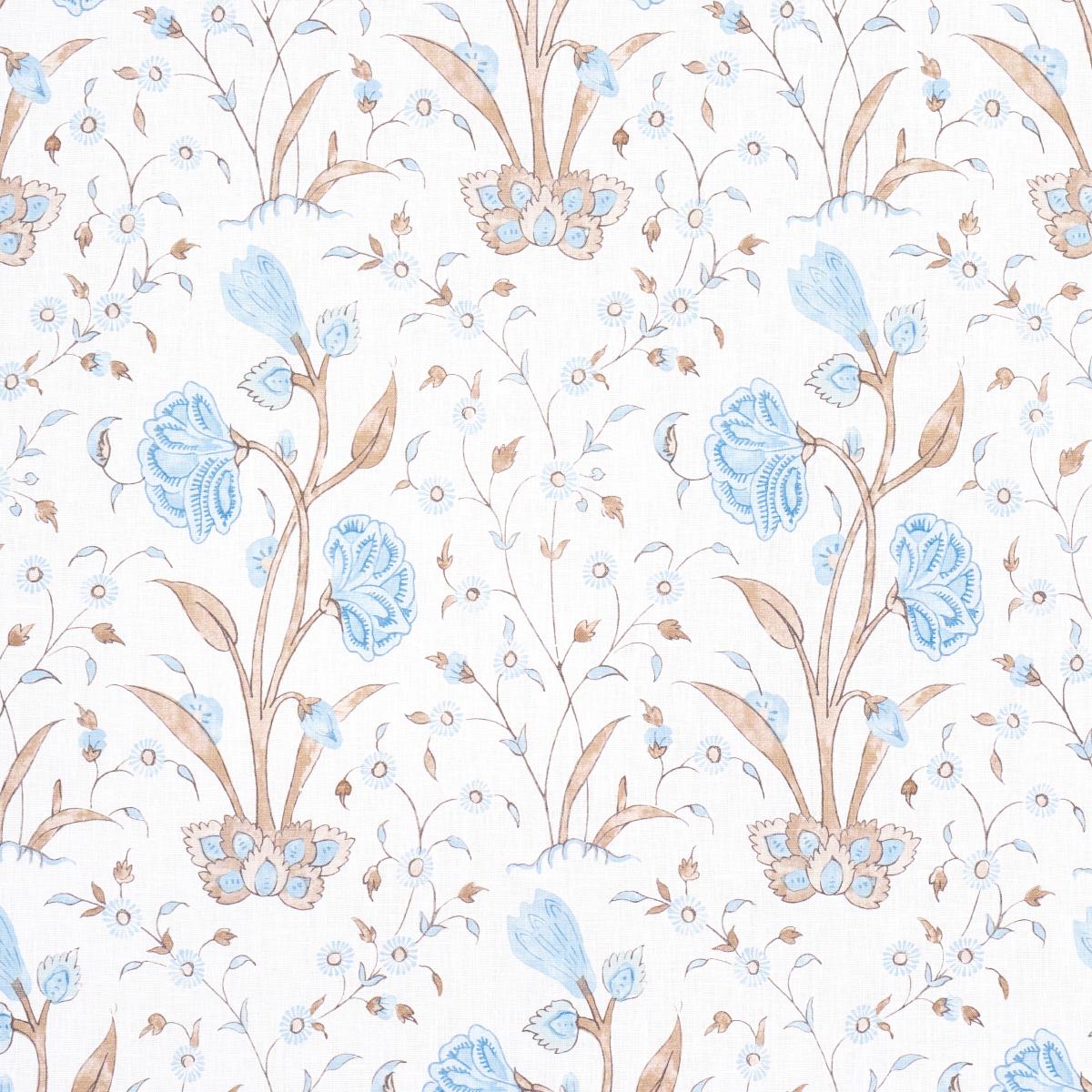 Khilana Floral - Sky Fabrics