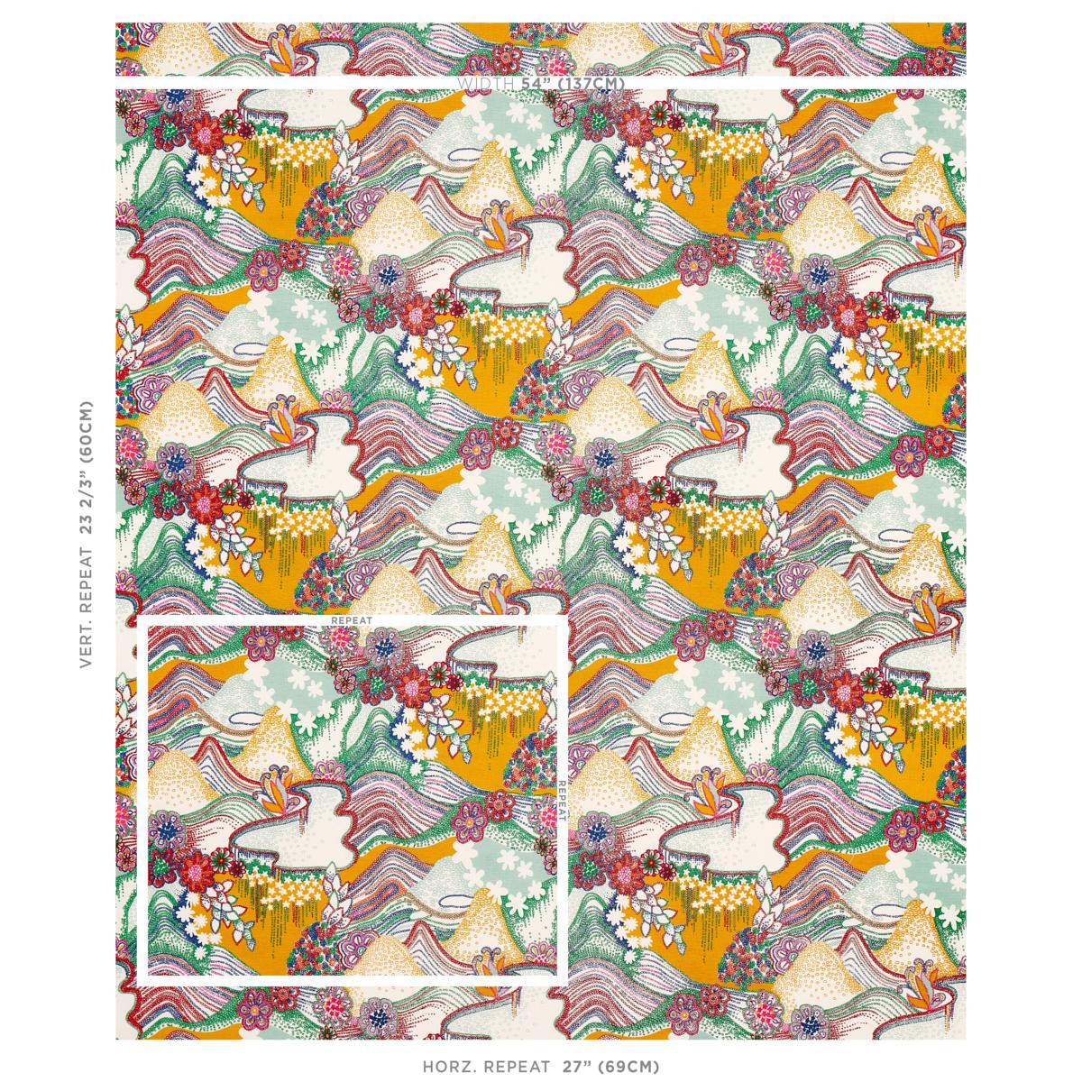 Daisy Chain - Primary Multi Fabrics | Schumacher