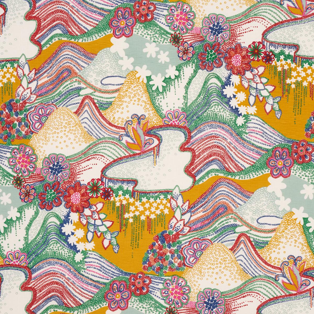 Daisy Chain - Primary Multi Fabrics | Schumacher