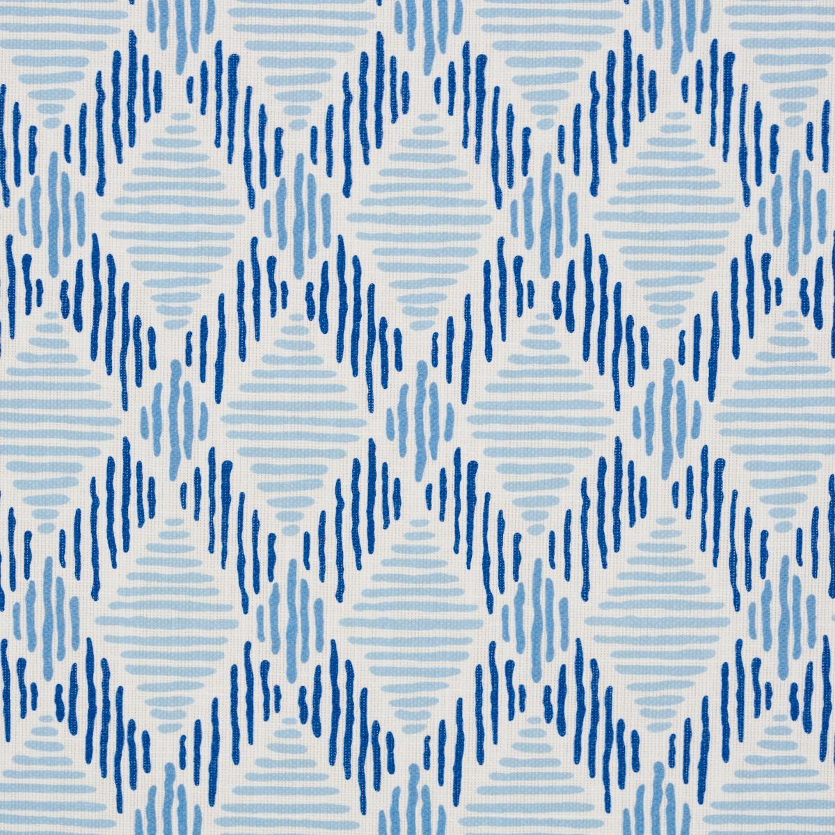 Dexter Indoor/Outdoor - Blues Fabrics | Schumacher