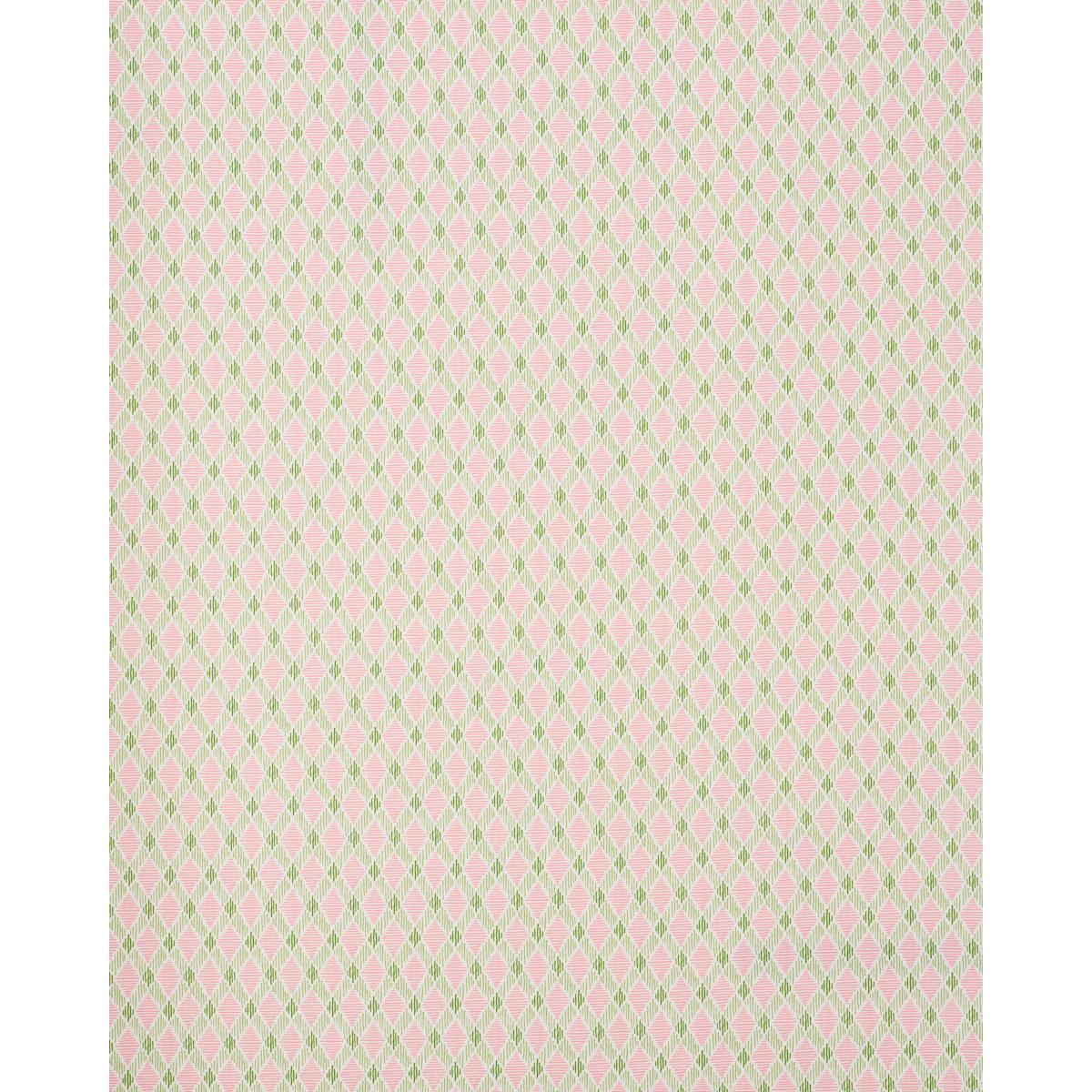 Dexter Indoor/Outdoor - Pink & Green Fabrics | Schumacher