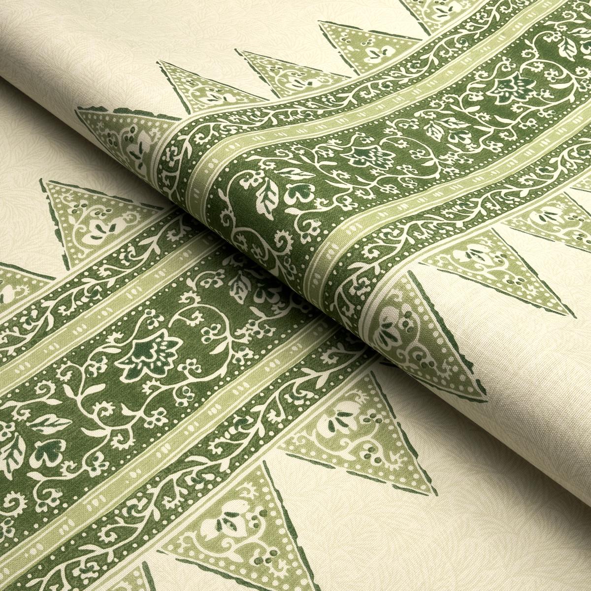 Foxglove Indoor/Outdoor - Leaf Green Fabrics | Schumacher