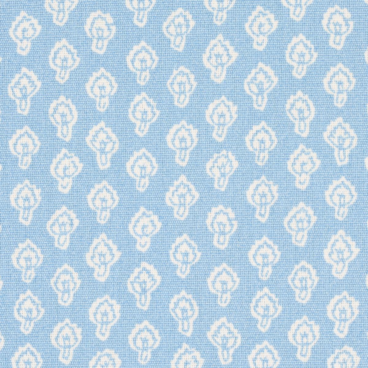 レア 1945 - 1965 卍 オランダ ヴィンテージ タイル まんじ 一点物 Hyacinth Indoor/Outdoor - China Blue Fabrics | Schumacher