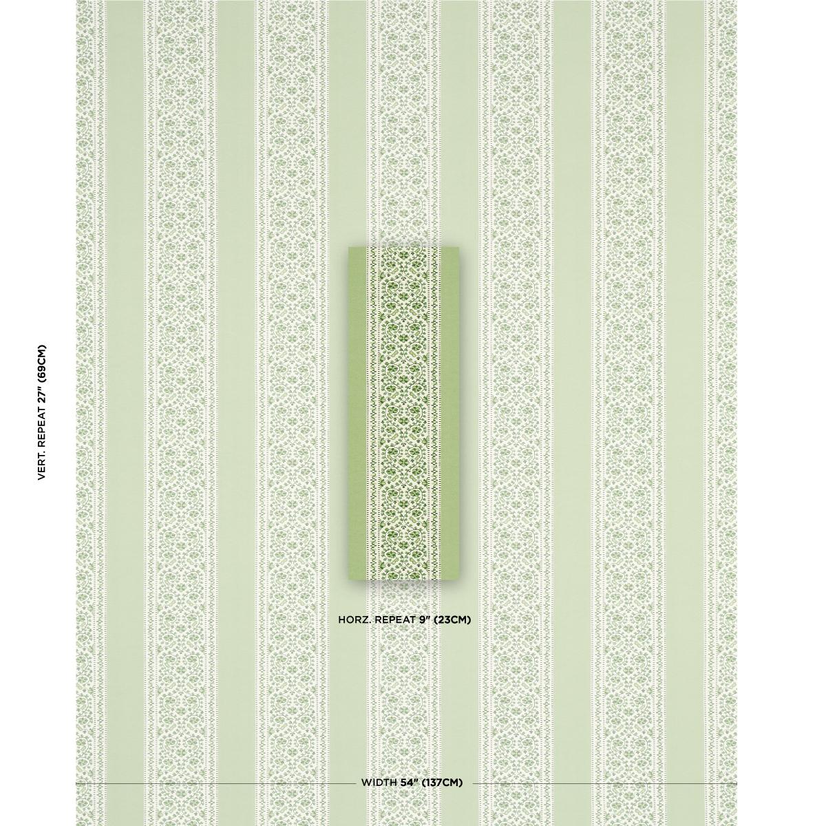 Jasmine Indoor/Outdoor - Leaf Green Fabrics | Schumacher