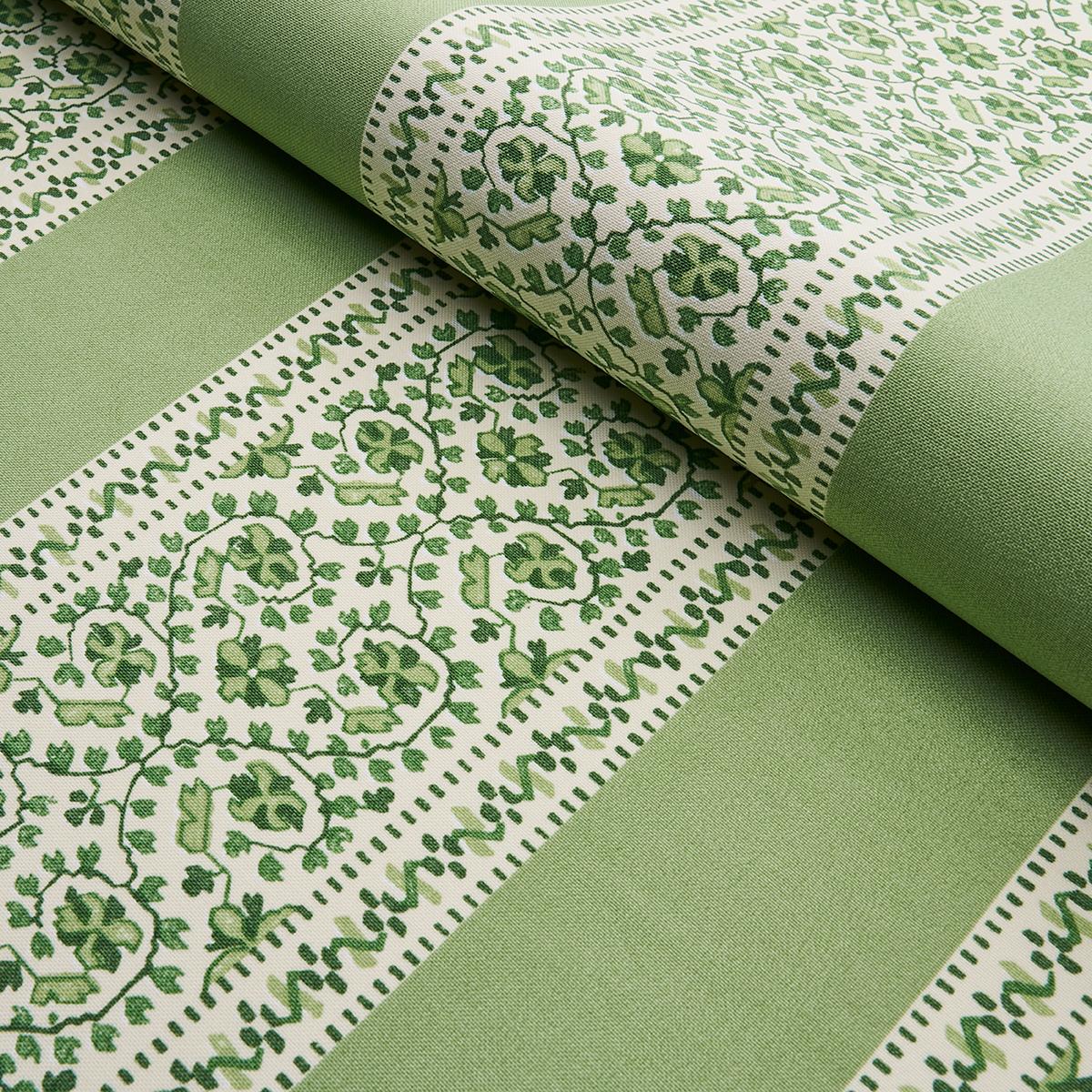 Jasmine Indoor/Outdoor - Leaf Green Fabrics | Schumacher