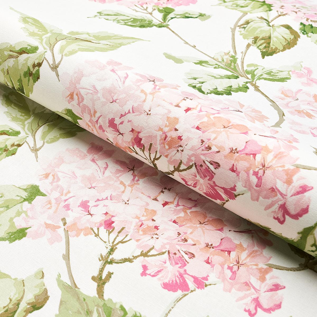Summer Hydrangea - Blush Fabrics | Schumacher