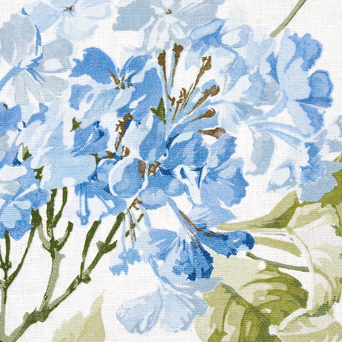 Summer Hydrangea - Blue Hydrangea Fabrics