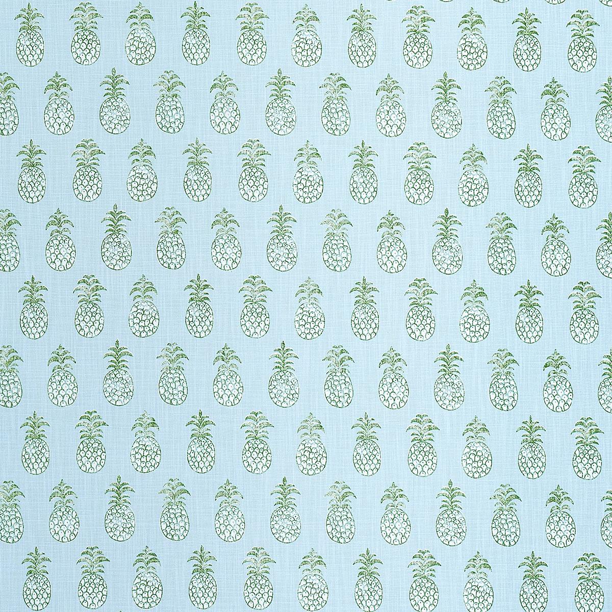 Piña Cove Indoor/Outdoor - Aquamarine Fabrics | Schumacher