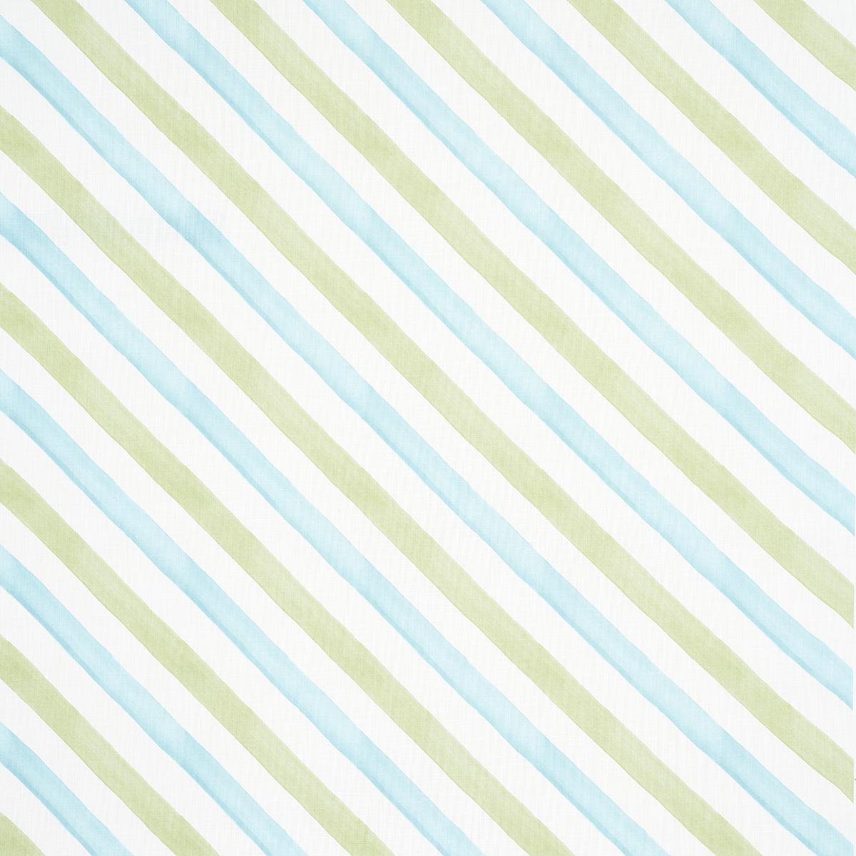 Seaside Stripe Indoor/Outdoor - Kiwi Fabrics | Schumacher